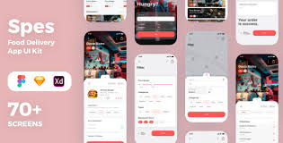 Food delivery or pickup from the best san francisco restaurants and local businesses. Spes Food Delivery App Ui Kit By Uicube Themeforest