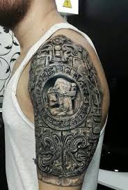 Today, there are many designs that are in vogue (we'll discuss them later) including maori, celtic, polynesian, and many more. 80 Stone Tattoo Designs Fur Manner Carved Rock Ink Ideen Mann Stil Tattoo Stone Tattoo Tattoo Designs Men Tattoo Designs