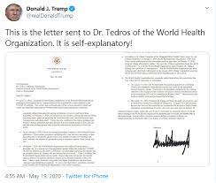 Before you pack your suitcase and jet off, you'll need to get a passport. Us President Donald Trump Comes Out Punching Against Who Covid 19 Response Threatens Permanent Defunding In 30 Days Health Policy Watch