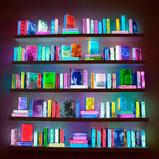 Brilliant Led Installs Book Art Projects Book Installation Neon Lighting