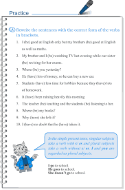 How did i teach writing in 5th grade? Grade 5 Grammar Lesson 2 Subject Verb Agreement Good Grammar Grammar Lessons Subject Verb Agreement Subject Verb