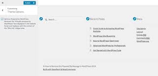 Bila kamu pernah memasang wordpress mungkin kamu tidak asing lagi dengan yang satu ini. How To Remove Powered By Wordpress