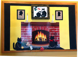 Easily create stunning promotional flyers, posters, social media graphics and videos in minutes by customizing our. 17 Fireplace Ideas Christmas Bulletin Christmas Bulletin Boards Classroom Decorations