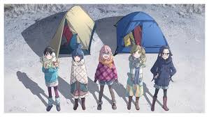 Puppers Play In New Laid Back Camp Visual Anime Herald Anime Anime Characters Rei Camping