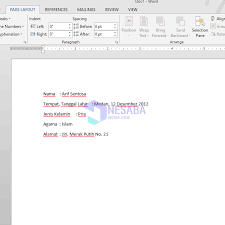 Cara buat titik dua sejajar di excel. Begini Cara Merapikan Titik Dua Di Microsoft Word Lengkap Gambar