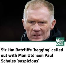 🚨🚨 "Begging." Paul Scholes isn't impressed 👀