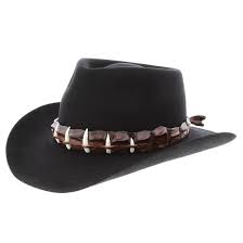 Akubra Legendary Croc Black