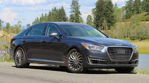 The 2017 genesis g90 is a large luxury sedan with seating for five. First Drive 2017 Genesis G90