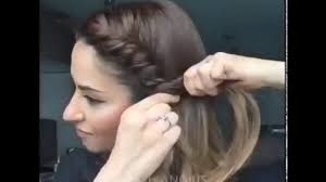 تسريحات شعر جميلة وسهلة للمدرسة comment faire une tresse collee beautiful braids beautiful hair hairstyle