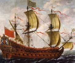 Painting Of A Scottish Ship 16th Century Perhaps Part Of The Darien Fleet By An Unknown Artist Aberdeen Art Gallery Marine Painter Art Uk