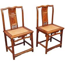 A Pair Of Huanghuali Southern Officials Hat Nanguanmaoyi Side Chairs Side Chairs Chair Burled Wood
