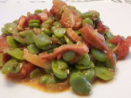 Feves Au Chorizo Et Aux Lardons Recette Recette Feves Recettes De Cuisine Recette
