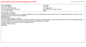 This experience allowed me to observe the interplay between management and employees from the corporate viewpoint. Employment Law Attorney Application Letters
