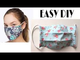 Most people have the basic materials to make a face mask right now, says stanford psychology expert nir eyal. How To Make A Medical Face Mask With Filter Pocket Diy Youtube Diy Face Mask Face Mask Mask