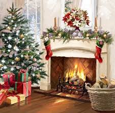 Xmas Fireplace 2 Jpg 437 432 Xmas Fireplace Diy Christmas Fireplace Christmas Decorations