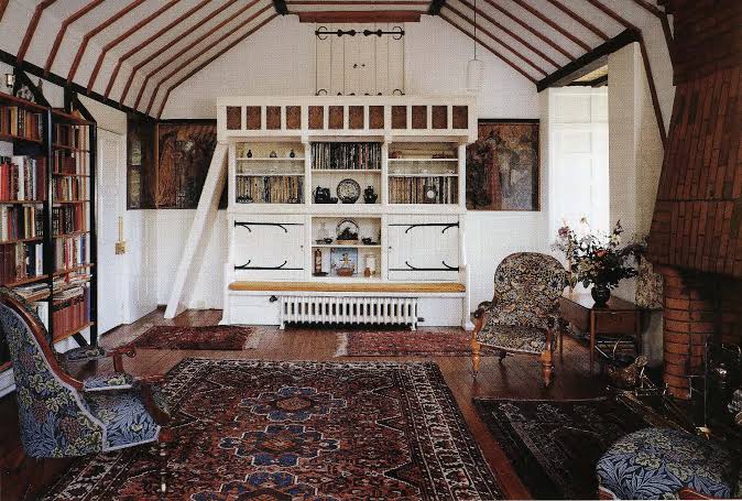 📸 William-Morris-Red-House-interior - WikiArquitectura