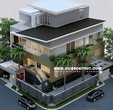 Desain Rumah Mewah Hook 3 4 Lantai Modern Minimalis Rumah Mewah Desain Rumah Home Fashion