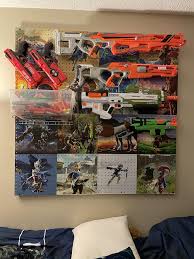 Ignore the toy rat in the corner. Nerf Gun Wall Album On Imgur