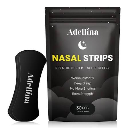 Extra Strength Nasal Strips for Snoring and Breathing 44 Count