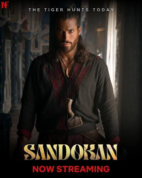 Can Yaman is 'SANDOKAN', NOW STREAMING on Netflix! 🔥 The "Tiger of Malaysia" has arrived. This lavish, high-budget adventure series stars Can Yaman (Bitter Sweet) as a pirate prince in the 19th