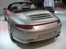 The long, flat bonnet, the steeply inclined windscreen. Porsche 2013 911 Carrera 4s Cabriolet Rear Todd Bianco S Acarisnotarefrigerator Com Blog