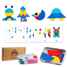 Animal puzzles forthe seroll saw is an original work, fist published in 2005 and revised in 2008 by fox chapel publishing company, ine. Wooden Animals Jigsaw Puzzles Educational Shapes Puzzles Pattern Blocks For Toddlers Fine Motor Games Sorting And Stacking Toys For Boys Girls Age 3 36 Shape Pieces 60 Design Cards In Iron Box Buy