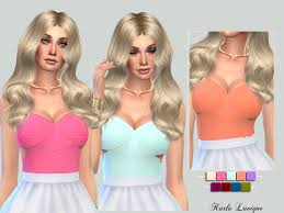 Simlaughlove is a sims 4 cc creator that specializes in feminine clothing staples and accent pieces. Karla Lavigne S Em Crop Top