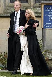 Laurence Fox Billie Piper On Their Wedding Day 31 Dec 2007 West Sussex England Billie Piper Laurence Fox Billie