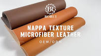 1.2 mm Nappa Microfiber Synthetic Leather PU Microfiber Leather for Car Seat Upholstery