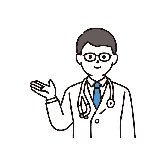医者のイラスト｜商用可・フリーイラスト素材｜ソコスト