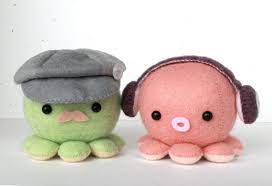 Pdf Pattern Felt Octopus Plush Etsy Octopus Plush Sewing Stuffed Animals Felt Pattern