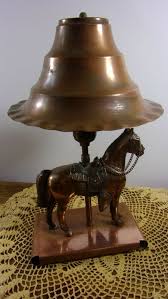 Vintage 1950s Western Copper Horse Table Lamp Cowboy Inspired Desk Lamp In 2020 Lamp Table Lamp Desk Lamp