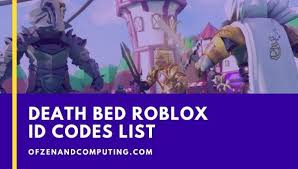 Best roblox music id codes 2021 playing music on your favorite roblox game has become easier with the roblox music codes. Death Bed Roblox Id Code July 2021 Song Music Id Codes
