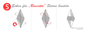 Das falten schult die feinmotorik der kinder und ergibt schöne weihnachtsgeschenke. Ecken Fur Bascetta Sterne Basteln Premium Kostenlose Anleitungen Ribbelmonster
