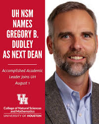 🎓 Join us in welcoming Dr. Gregory Dudley, our new Dean of the College of  Natural Sciences and Mathematics! 👋 A distinguished chemist and academic  leader, Dr. Dudley brings innovative research expertise