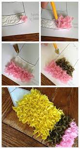 Puffy Tissue Paper Pencil Ilovetocreate Tissue Paper Crafts Paper Flowers Diy Paper Flower Art