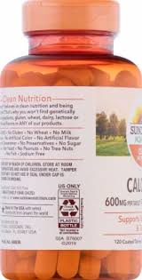 Sufficient calcium & vitamin d as part of a healthy diet may reduce the risk of osteoporosis. Sundown Naturals Calcium Plus Vitamin D3tablets 600mg 120 Ct Food 4 Less