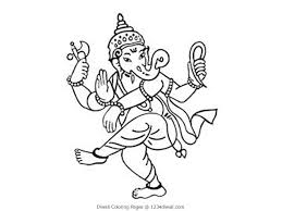 Diwali Pics Colouring Pages Ganesha Drawing Elephant Drawing Hindu Elephant