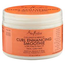 We're loving that more and more people are embracing their thick, curly hair and wearing it as is. Shea Moisture Coconut Hibiscus Curl Enhancing Smoothie Thick Curly Hair 340g Amazon De Beauty