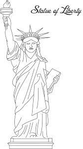 Statue Of Liberty Printable Coloring Page For Kids Coloring Pages Coloring Pages To Print Free Coloring Pages