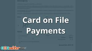 Evaluate credit card terms and features, and get all your credit card questions answered here. Card On File Payments Cognito Forms Support