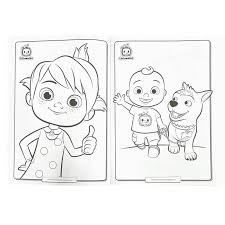 Click the cocomelon cece coloring pages to view printable version or color it online (compatible with ipad and android tablets). Cocomelon Colouring Book Over The Rainbow