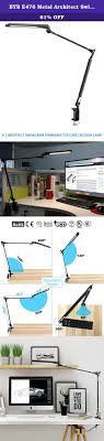 This means a smaller electricity bill and a smaller carbon footprint. Byb E476 Metal Architect Swing Arm Desk Lamp Dimmable Led Task Lamp With Clamp Eye Care Drafting Table Lamp 4 Light Fluorescent Tube Task Lamps Dimmable Led