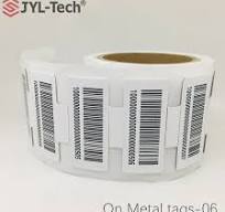 [Hot Item] Barcode Printable Flexible UHF on-Metal RFID Tag RFID Metal-Mount Tag Label in Indoor Environment