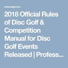 Innova Discs Chart Inspirational 2018 Ficial Rules Of Disc