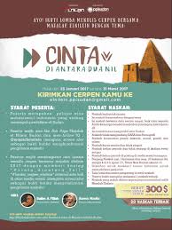 Wow Lomba Cerpen Berhadiah Total 300 Usd Majalah El Nilein