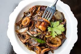 Sambal tumis udang petai mudah tapi mantap. Sotong Masak Hitam Squid Ink Picture Of Brew And Bar Singapore Tripadvisor