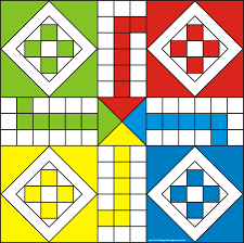 Curioso Diseno De Parchis Printable Board Games Board Game Template Card Games