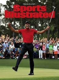 Tiger Woods Wins 2019 Masters Sports Illustrated Etsy Sports Illustrated Covers Sports Illustrated Sports Magazine Covers