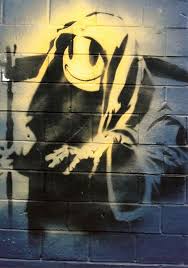 20 simon hattenstone from the guardian is one of the very few people to have interviewed him face to face. Banksy Street Artist Smiley Face Grim Reaper Print A4 A3 A2 A1 Ebay